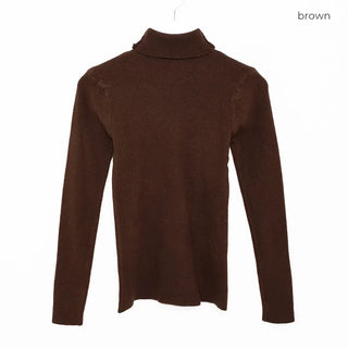 Basic turtleneck knitwear