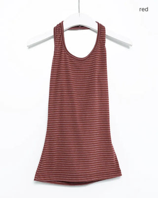 Border halter neck