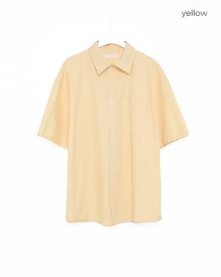 Oxford short-sleeved shirt