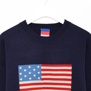 (Unisex) USA Logo Oversized Knit
