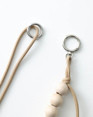 [3rd Re-release] (ORIGINAL) Wood Ball Shoulder Strap (natural)