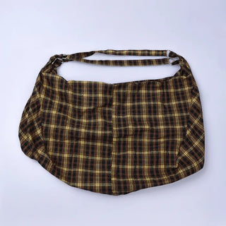 3-way Big Check Shoulder Bag