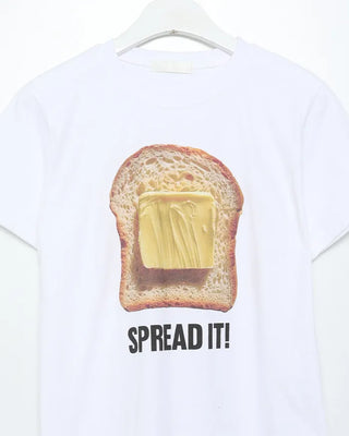 Buttered Toast Half-Sleeve T-Shirt