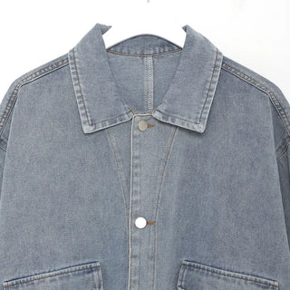 Oversized denim jacket