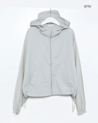 Cap Hooded Windbreaker