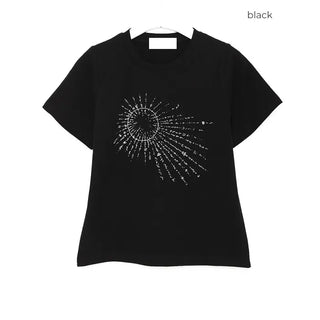 Graphic Round Short-Sleeve T-Shirt