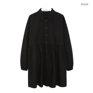 Basic Mini Shirt Dress