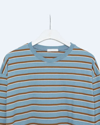 Loose-fit striped T-shirt