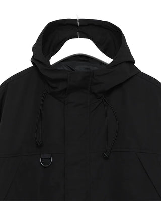 Hooded windbreaker