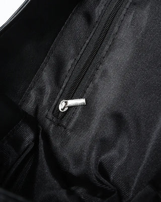 Leather tote bag