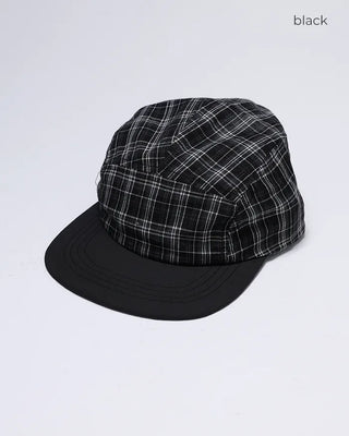 Check Strap Camp Cap
