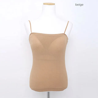 basic ribbed cap sleeveless