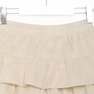 Tiered mini skirt