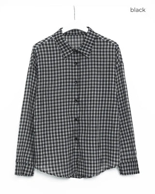 Basic check shirt