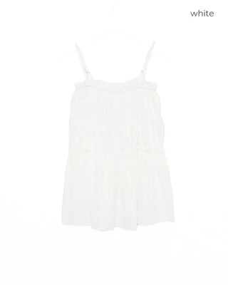 Frill detail camisole blouse