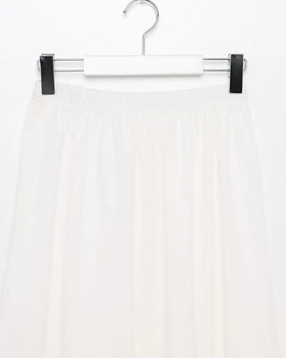 Lace frill long skirt