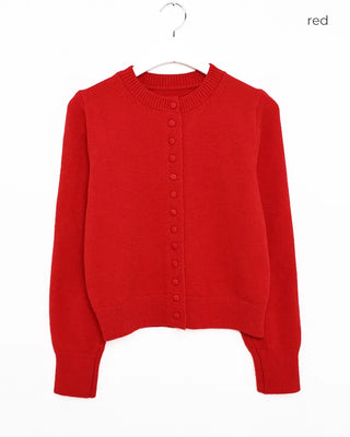 Simple knit cardigan