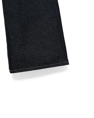 Wide Flare Rigid Denim Pants