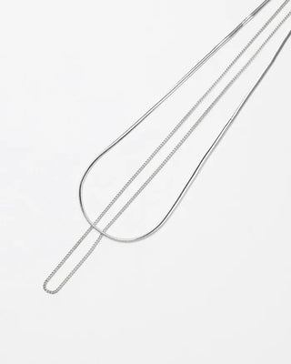 Double line necklace