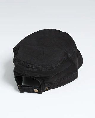 Army Patch Studded Railroad Cap