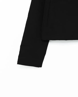 Minimalist stand-collar jacket