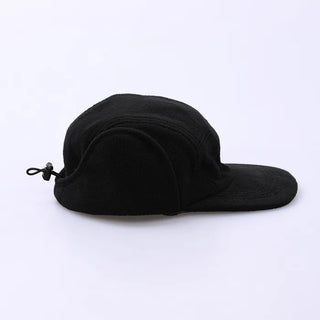 Plain fleece camp cap