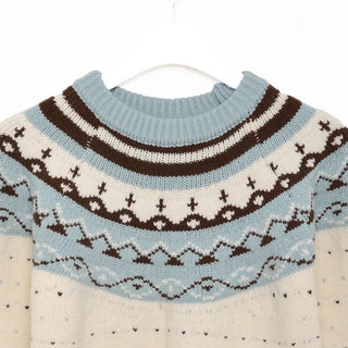 Nordic U-neck knit