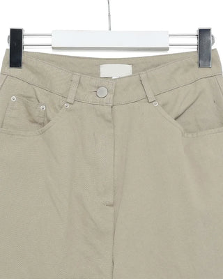 Basic Cotton Wide Pants