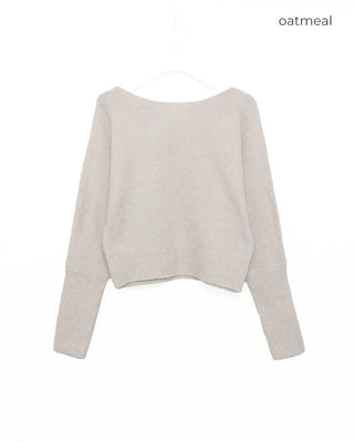 Classic boat neck knit