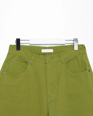 Colored cotton pants