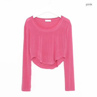 Asymmetrical Crop T-shirt
