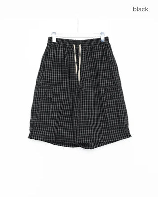 Check Cargo Bermuda Shorts