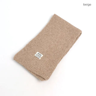 Winter wool scarf