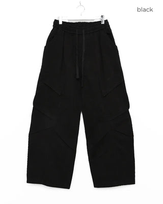 Curved Line Cargo Band Pants
