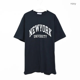 (Unisex) NEW YORK Logo Short-Sleeve T-Shirt