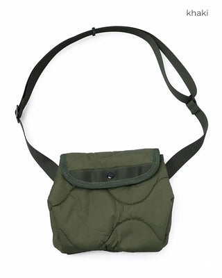 Quilted shoulder bag