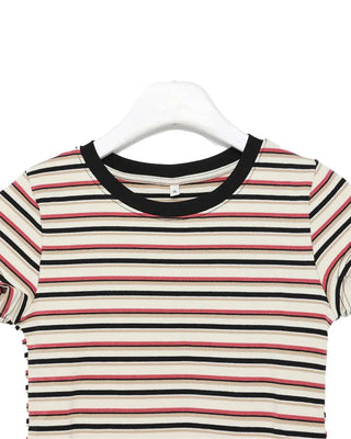 Striped Round T-shirt