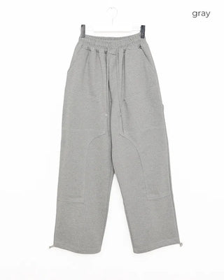 Stitched Wide Fit Pants