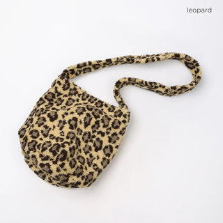 Pattern Point Boa Shoulder Bag