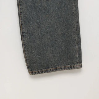 (Unisex) Vintage Washed Denim Pants