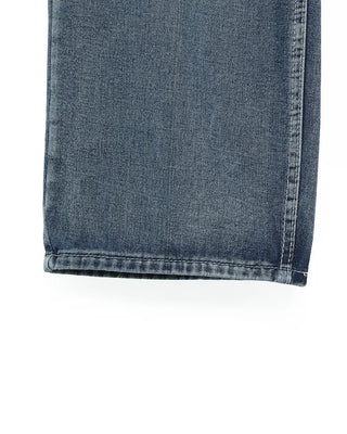 77 Color Star Patch Wide Jeans