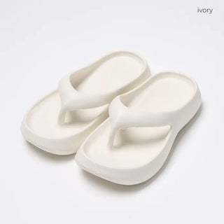 Chunky beach sandals