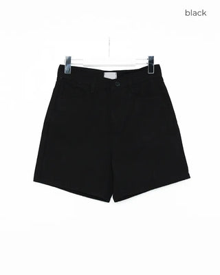Basic cotton shorts