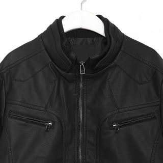 Vintage Y2K Vegan Leather Jacket