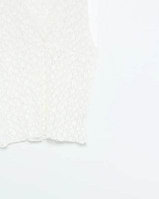 Flower Lace Surplice Neck Sleeveless