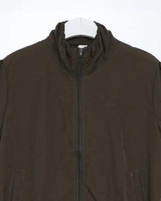 Puff Sleeve Zip-Up Windbreaker