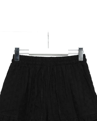Punching Can-Can Frill Elastic Waist Shorts
