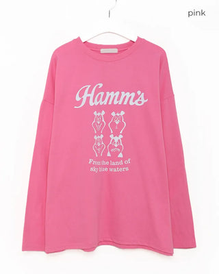 Bears Loose Long T-Shirt