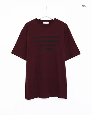 Lettering Oversized T-Shirt