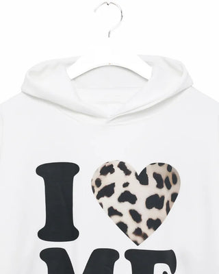 Love Me Leopard Over Hoodie